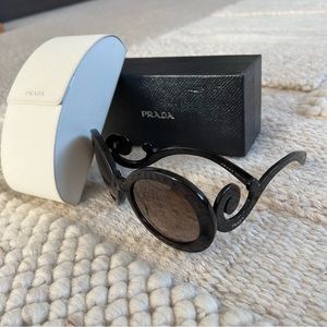 Prada Baroque Tortoise Sunglasses